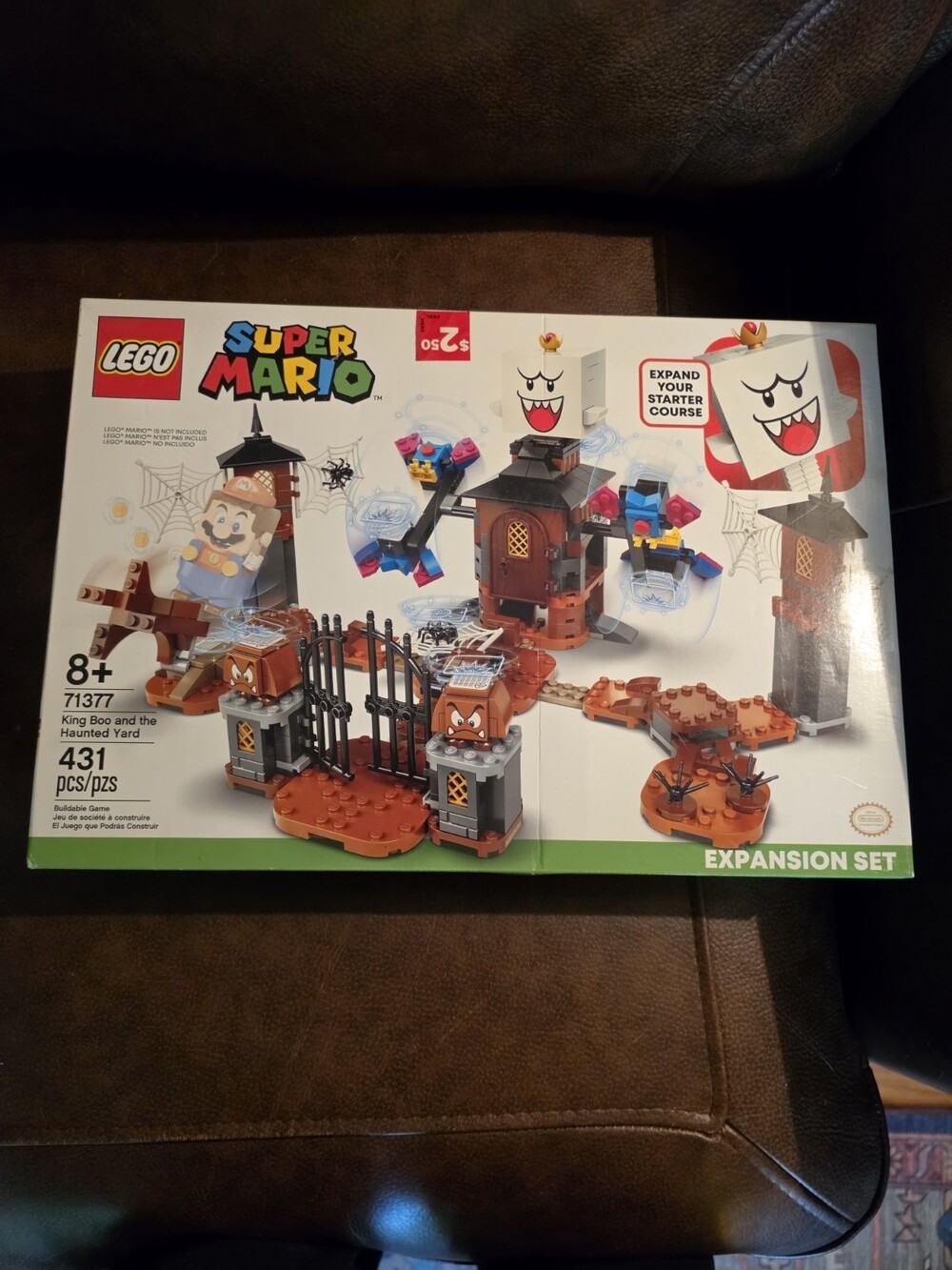 LEGO Super Mario: King Boo and the Haunted Yard Expansion Set (71377) Brand New